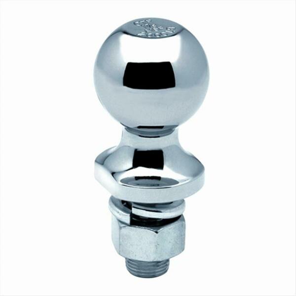 Tow Ready Packaged Hitch Ball, 1.87 x 1 x 2.12 In. 2, 000 Lbs. GTW Chrome, 2.75 x 2.56 x 6.88 in. 63884